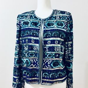 Papell boutique Long sleeve jacket